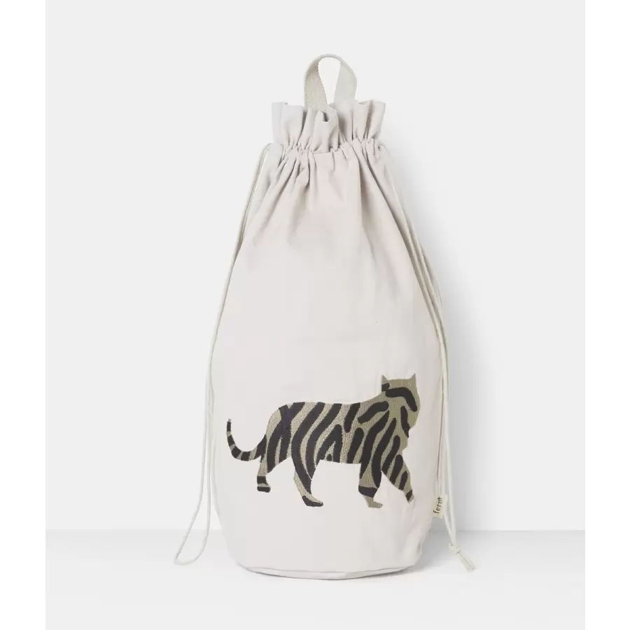 ferm LIVING Kids - Safari opbevaringspose, Tiger