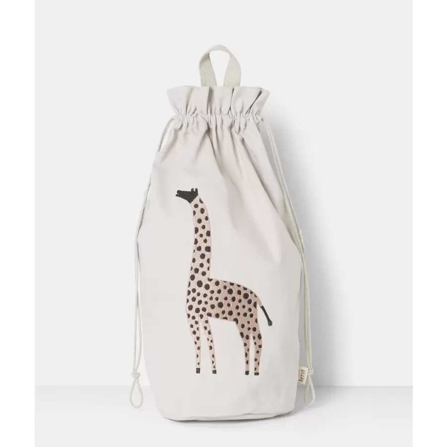 ferm LIVING Kids - Safari opbevaringspose, Giraf