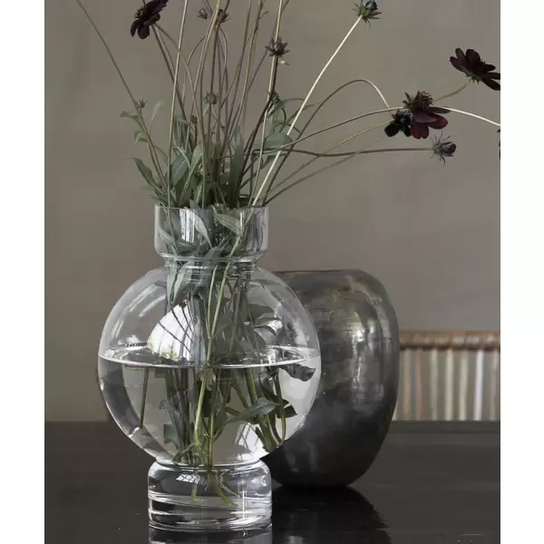 House Doctor - Vase Bubble, Klar 17,5x25