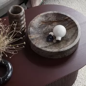 Ferm Living - Scape stort flot marmor fad