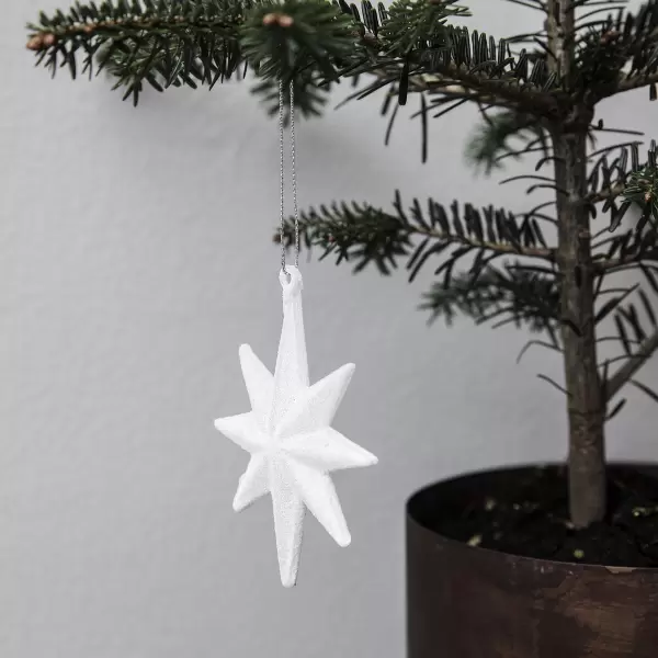 House Doctor - Ornament Star, Hvid