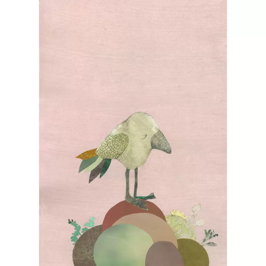 Kirstine Falk - Thinking Bird A4