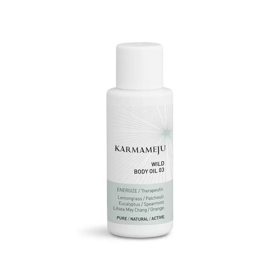 Karmameju - Body oil 03 Wild, Rejsestørrelse