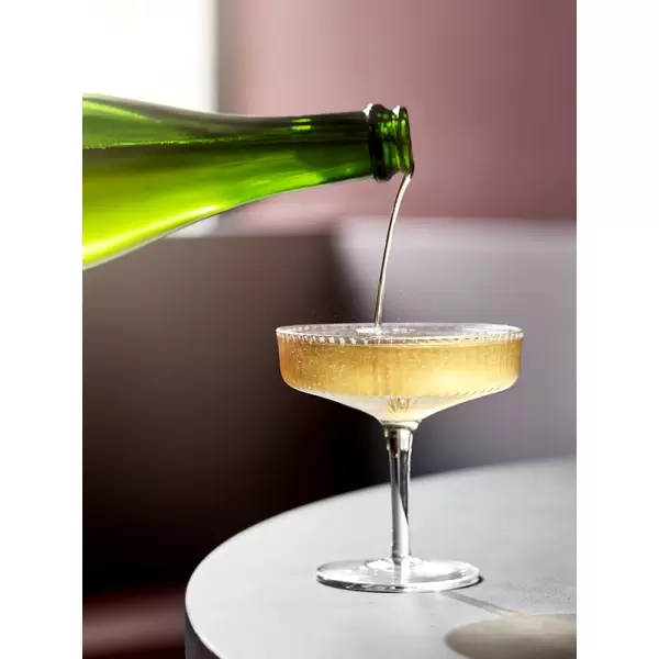 ferm LIVING - 2 Ripple Champagneskåle / Champagneglas ferm LIVING - 2 Ripple Champagneskåle / Champagneglas