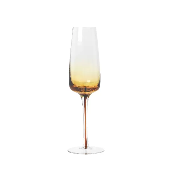 Broste Copenhagen - Champagneglas, Amber