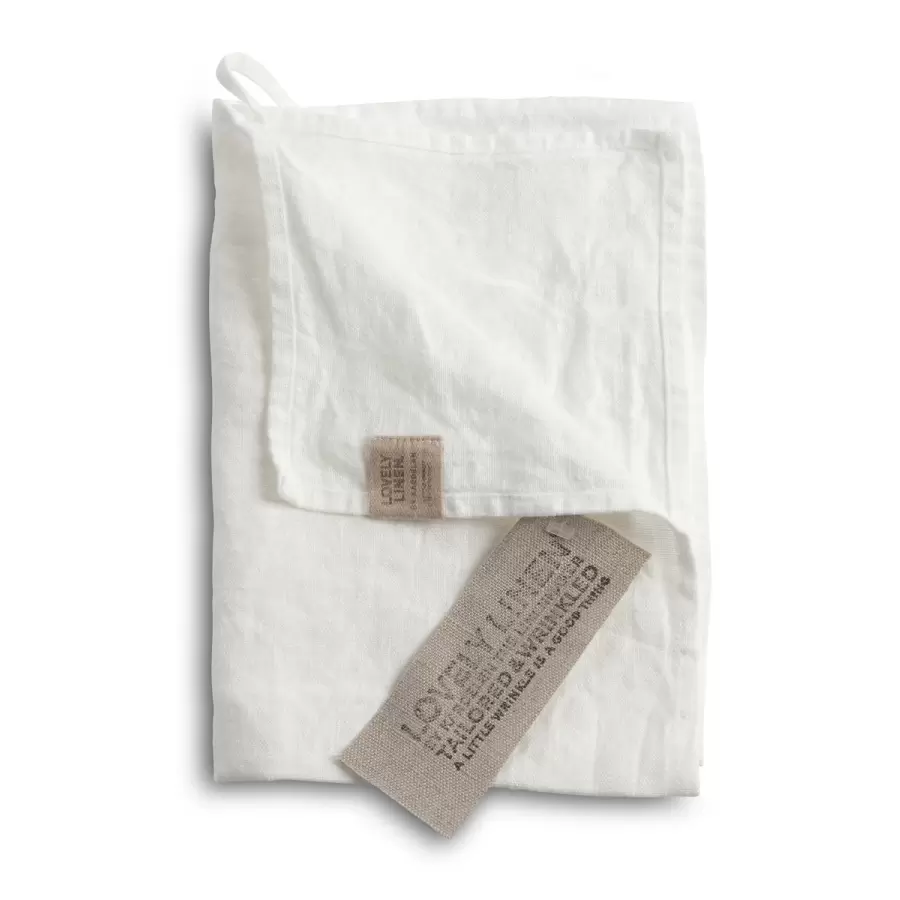 Lovely Linen - Hør Gæstehåndklæde til køkken el. bad(Lovely)