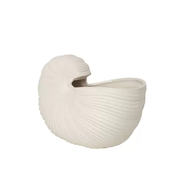 ferm LIVING - Shell Pot - konkylieformet krukke