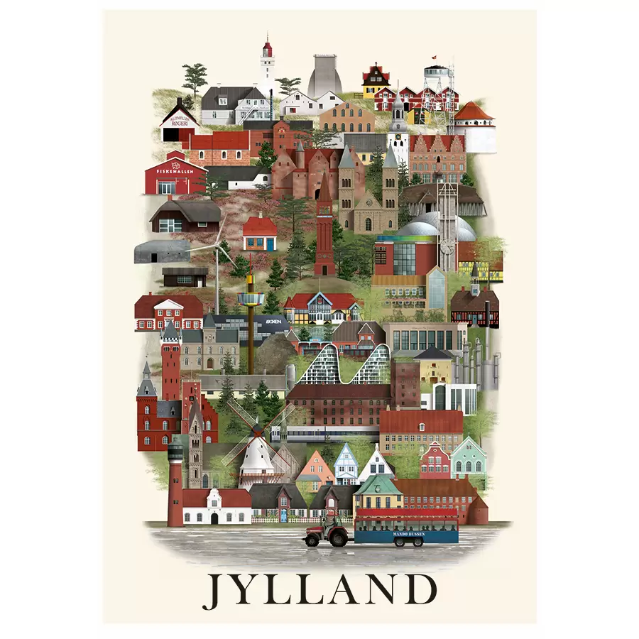 Martin Schwartz - Plakat Jylland A3