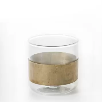 Serax - Glas med messingring Serax - Glas med messingring