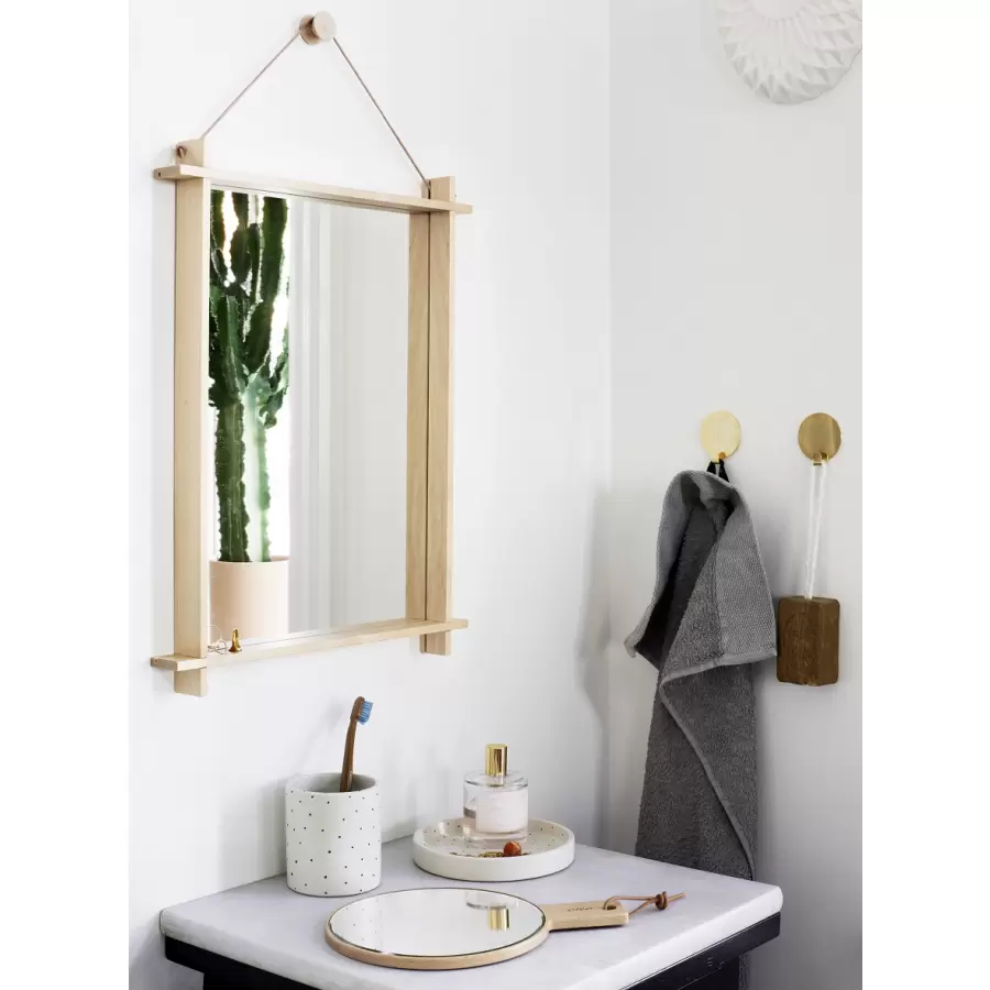 OYOY Living Design - Square Mirror, Natur