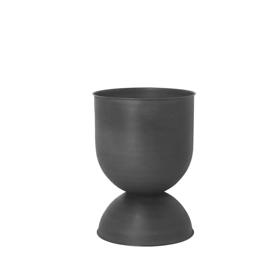 ferm LIVING - Hourglass Pot, Sort Ø:40*59
