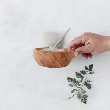 Made by Mama - Skål i oliventræ, Stor