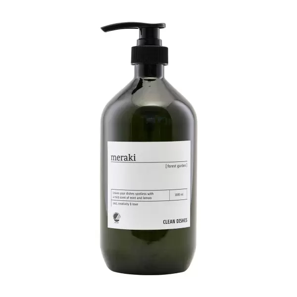 meraki - Svanemærket opvaskemiddel, Forest Garden 1000ml.