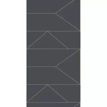 Ferm Living - Lines tapet, grafit Ferm Living - Lines tapet, grafit