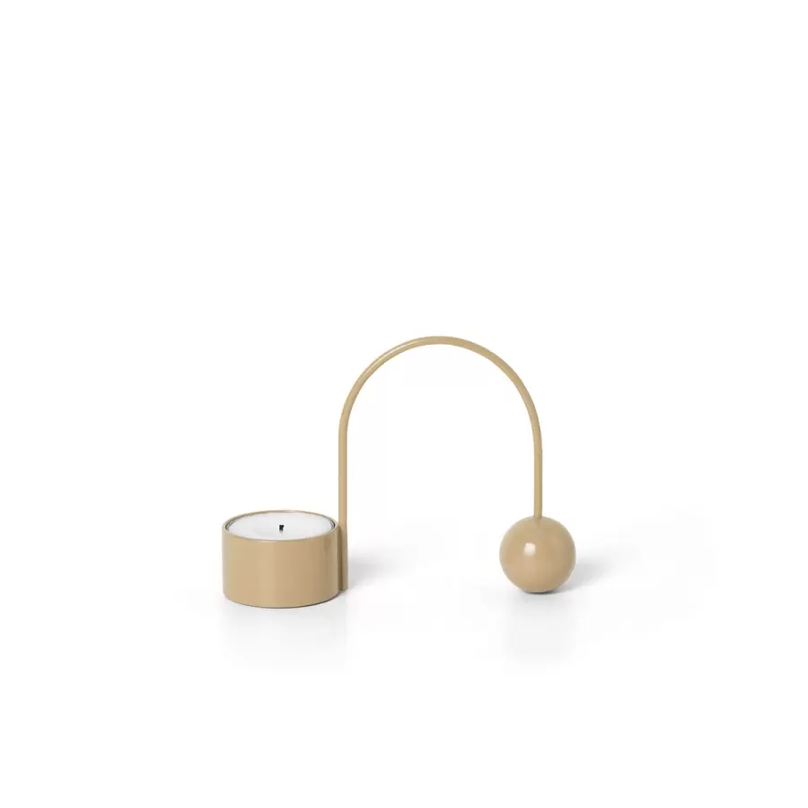 ferm LIVING - Balance fyrfadsstage, Macaroon