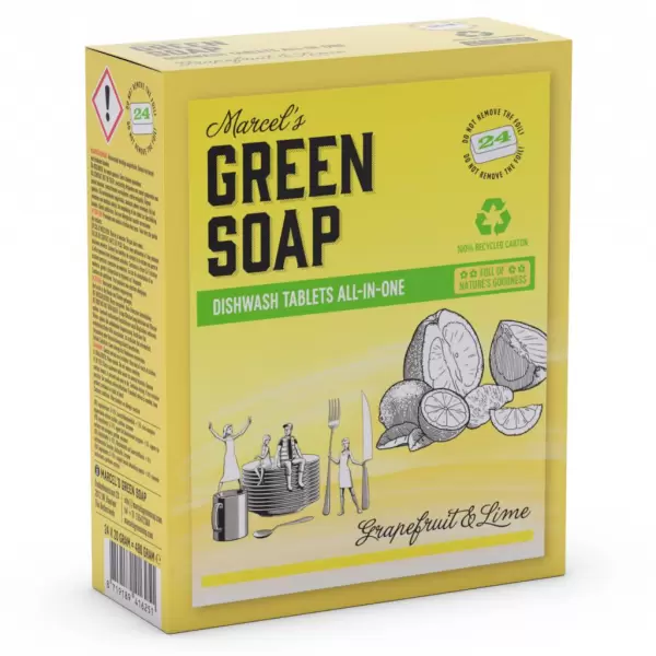 Marcels Green Soap - Økologiske Opvasketabs