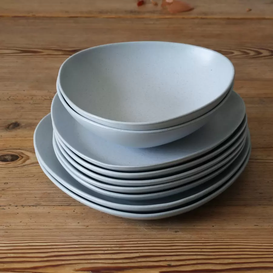 Ro Collection - 2 x PLATE no. 35  Ash grey