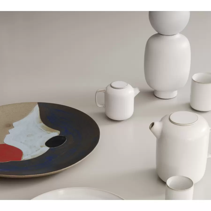 ferm LIVING - Taia Keramik platte - multi