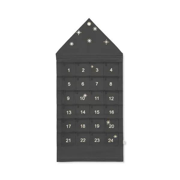 ferm LIVING - Star Julekalender, Mørkegrøn