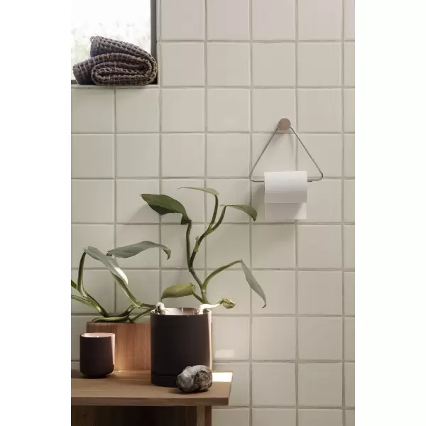 ferm LIVING - Toiletpapirholder, krom