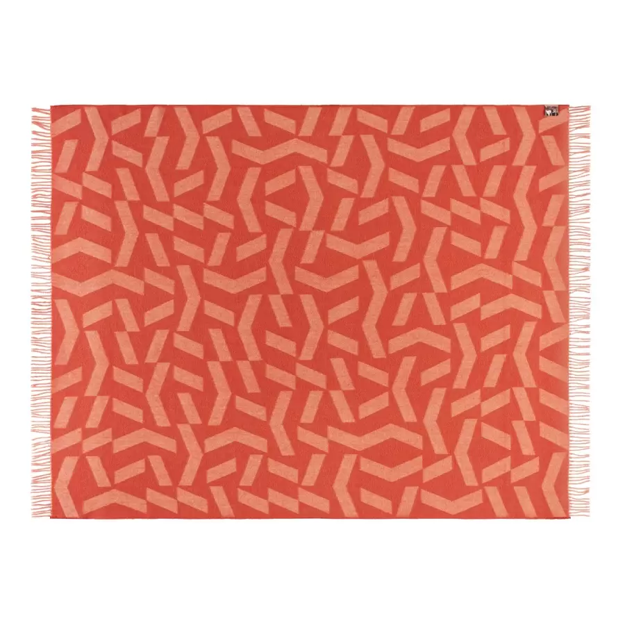 Silkeborg Uldspinderi - Plaid Dashes Alpaca og fin uld, 130*190 
