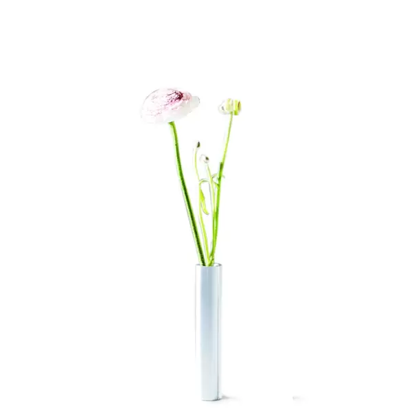 ByHolmer - Slim vase,stål 14cm.