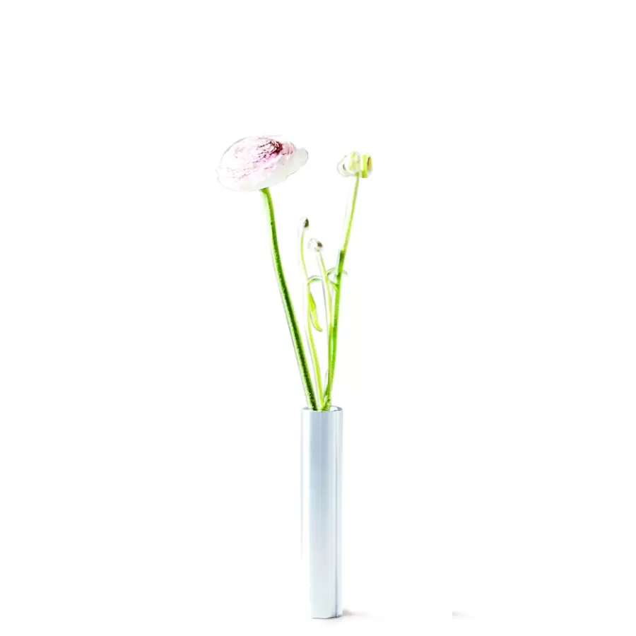 ByHolmer - Slim vase,stål 14cm.