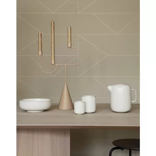 ferm LIVING - Sekki kaffekande cream