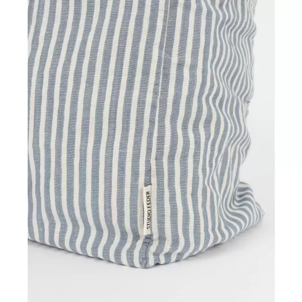 Studio Feder - Tote bag . alma blue stripe