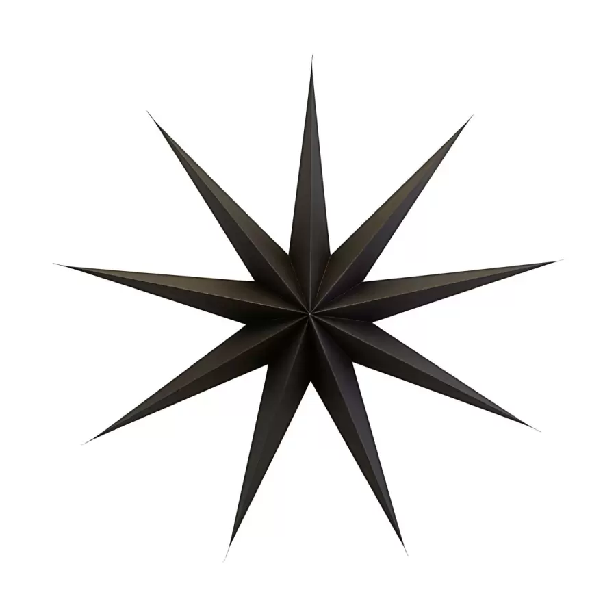House Doctor - Ornament brun stjerne