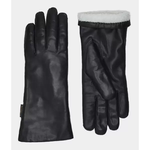 Randers Handskefabrik - Handske i perlelam, sort