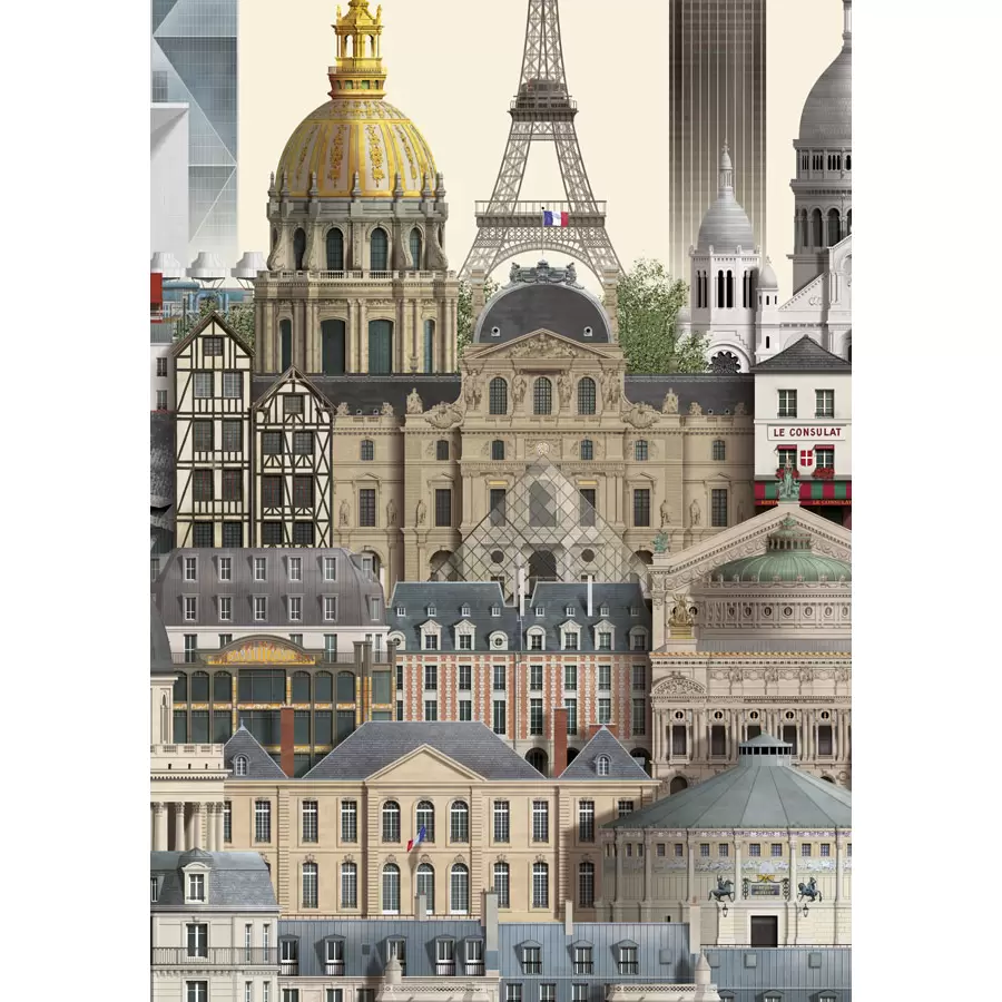 Martin Schwartz - Plakat Paris 50x70