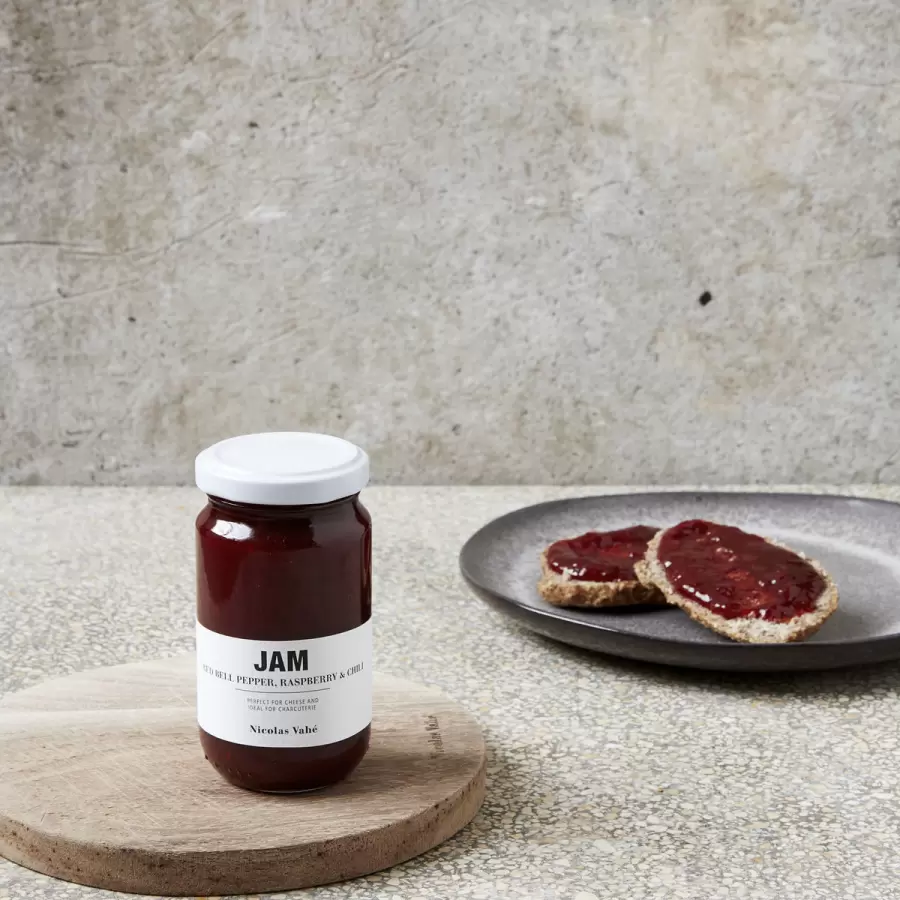 Nicolas Vahé - Chili/hindbær/peberfrugt marmelade - yndlingsmarmeladen!