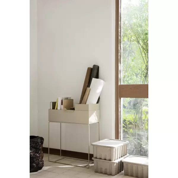 ferm LIVING - Paper Pulp Box large - 2 i sæt, 40*30 cm, hent-selv vare