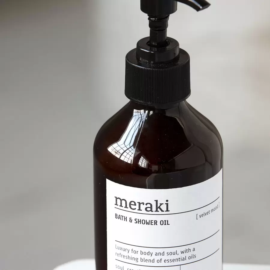 meraki - Bath & Shower oil Velvet mood