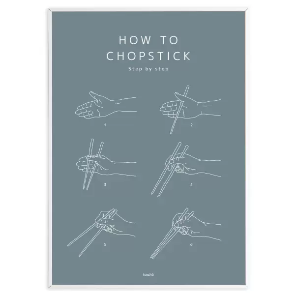 taisho - How to chopstick A4