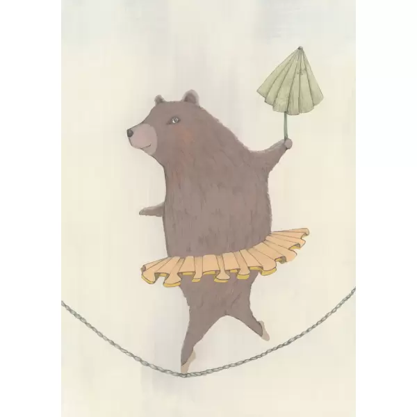 Kirstine Falk - Dancing Bear A3