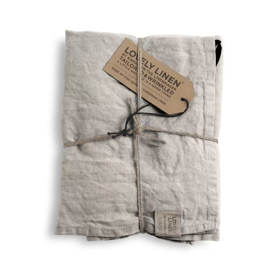 Lovely Linen - Hør viskestykke 45x70 cm. vælg farve