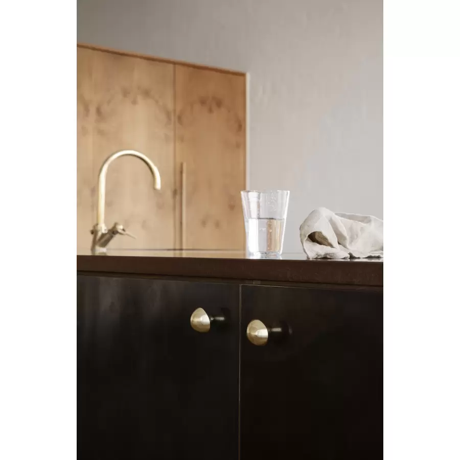 ferm LIVING - Mushroom Hook, Rustfrit stål - Helena Rohner design