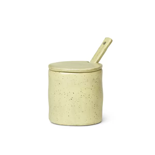 ferm LIVING - Flow marmeladekrukke, Yellow speckle