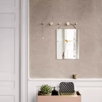 Ferm Living - Hook lille small knage i ægte messing, fin til viskestykker