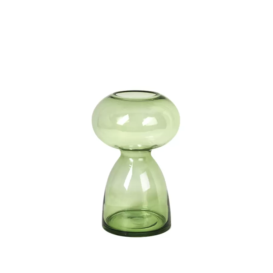 Broste Copenhagen -  Vase UFO Tea Green, H:24