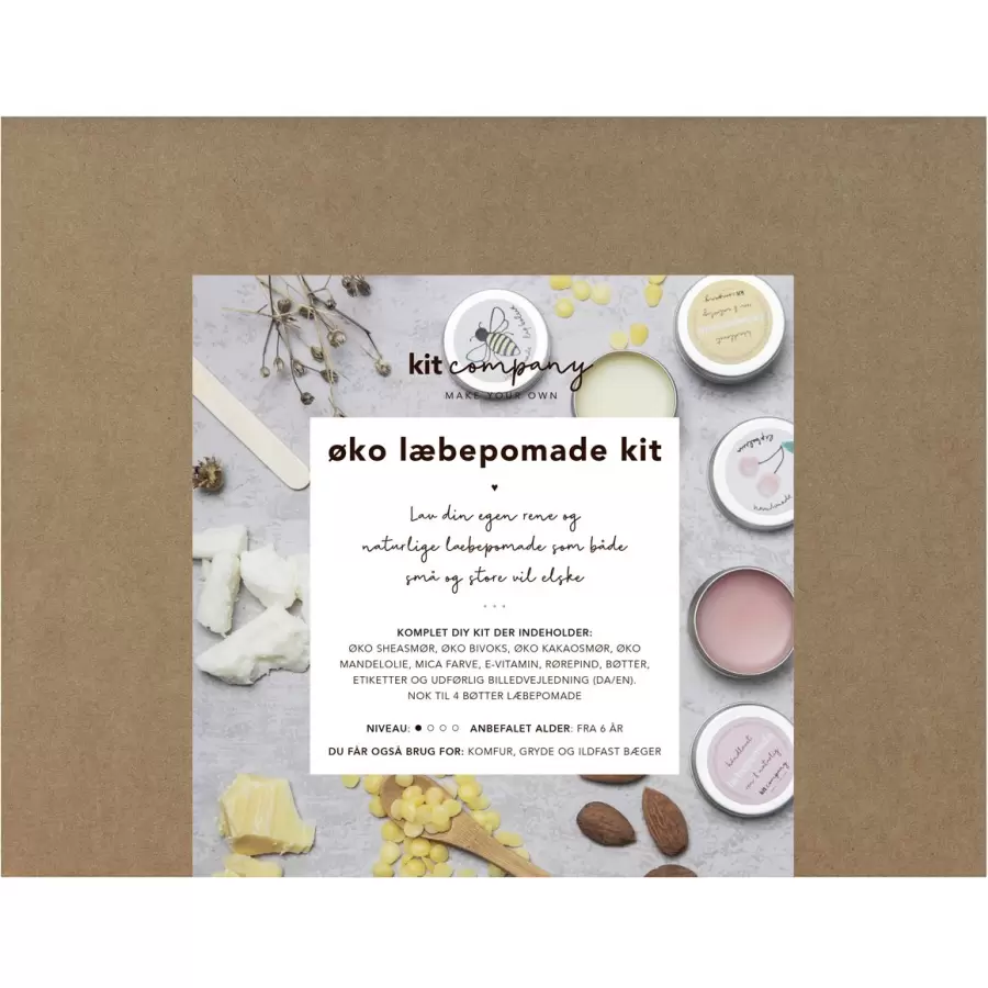 KIT company - ØKO Læbepomade Kit