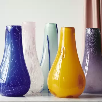 Kodanska - Vase Flow, Multicolour Pink 