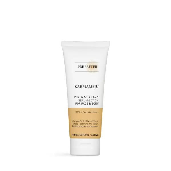 Karmameju - Pre-/After Sun Serum-lotion, Travel Size