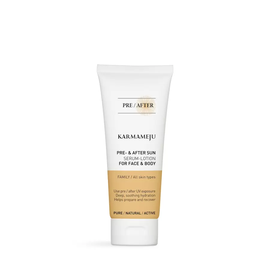 Karmameju - Pre-/After Sun Serum-lotion, Travel Size