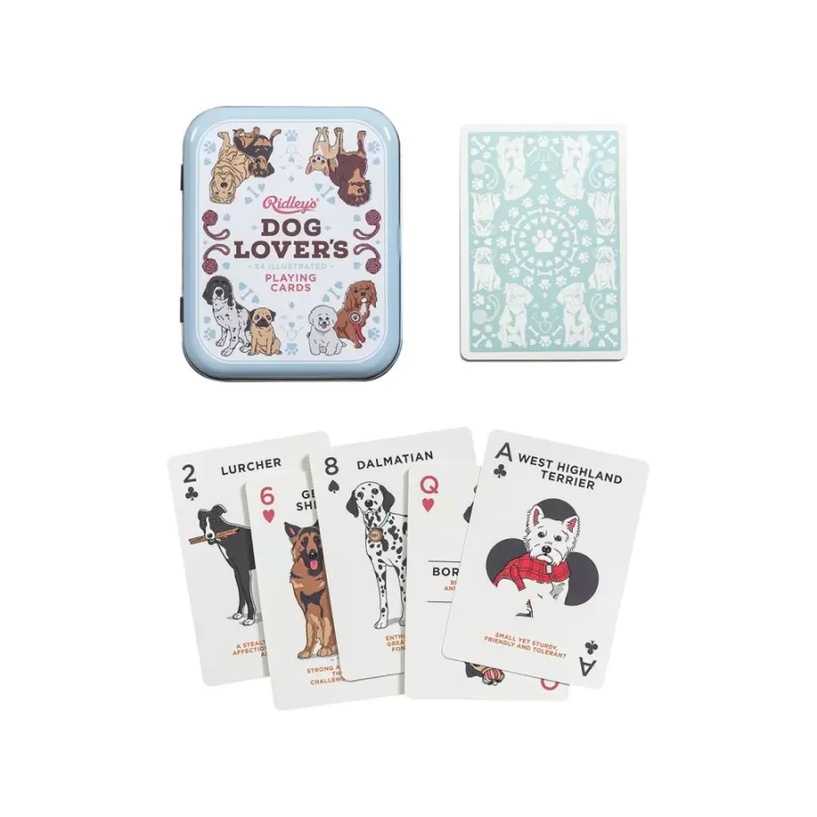 Ridleys - Dog Lovers spillekort