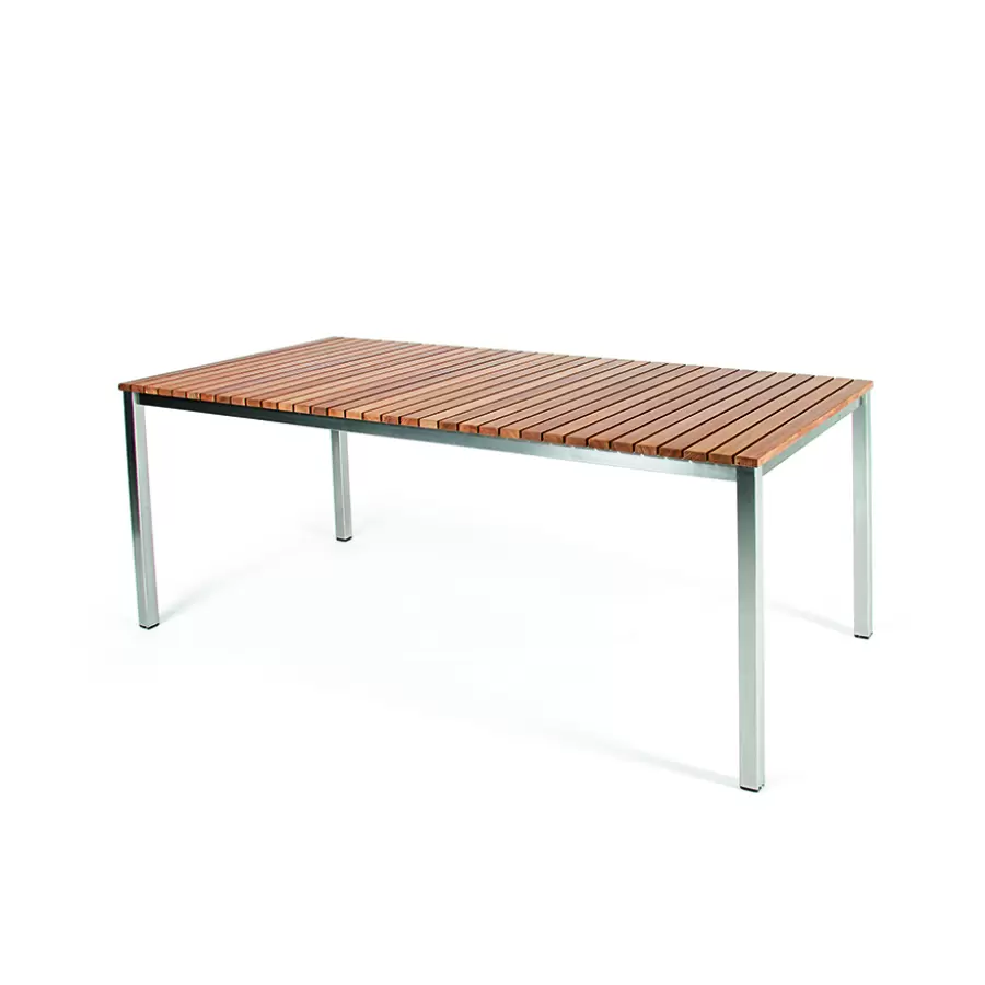 Skargaarden - Häringe bord large, Børstet stål