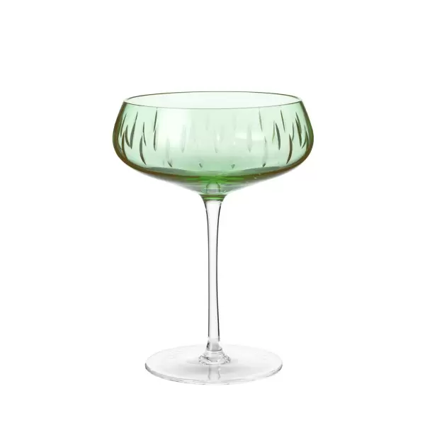 Louise Roe - Champagneskål, Grøn