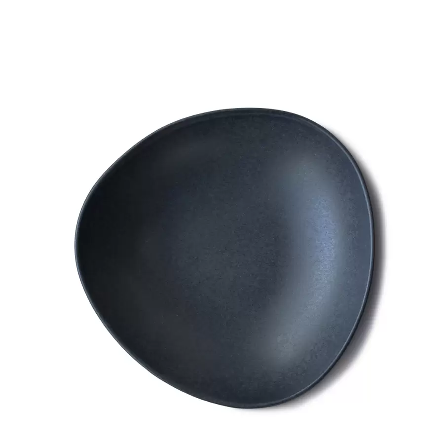 Ro Collection - Deep plate no. 52, Lava Stone